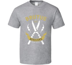 Brutus Beefcake Struttin And Cuttin Popular Wrestler Fan T Shirt
