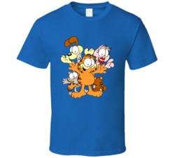 Garfield And Friends Odie Nermal T Shirt