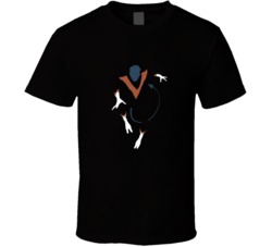 Nightcrawler X Men Night Crawler Shilouette T Shirt