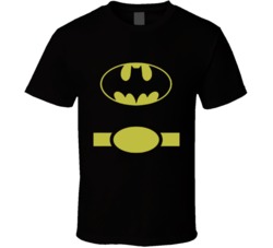Batman Symbol Utility Belt T Shirt