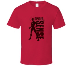 Spider Sense Spider Man Silhouette T Shirt