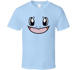 Pokemon Squirtle Big Face T Shirt