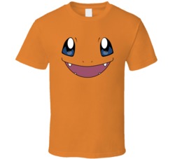 Pokemon Charmander Big Face T Shirt