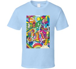 Broad City Psychedelic Animated T Shirt