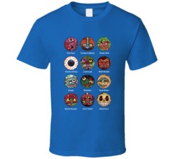 Mad Balls Fist Face Snake Bait Oculus Orbit T Shirt