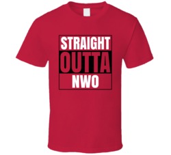 Straight Outta Nwo Wcw T Shirt