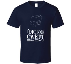 The Dick Cavett Show Shilouette Logo T Shirt