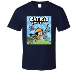 Cat Kid Comic Club Dog Man Catkid Dogman T Shirt