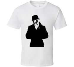 Watchmen Rorschach Shillouette T Shirt
