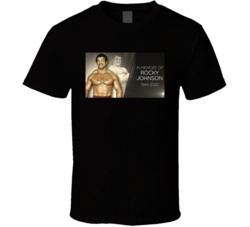 In Memory Rocky Johnson Tribute Soulman T Shirt