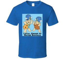 Loyal Order Of Buffalo Fred Flintstone Barney Rubble T Shirt