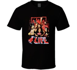For Life Nwo Wrestlers Sports Fan T Shirt