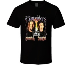 The Outsiders Kevin Nash Scott Hall Wrestling Fan T Shirt