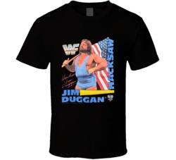Hacksaw Jim Duggan Wrestling Fan T Shirt