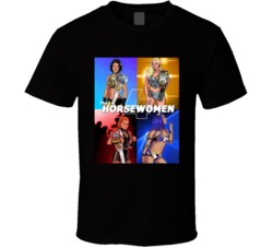 The Four Horsewomen Popular Wrestling Sports Fan T Shirt