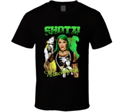 Shotzi Blackheart Popular Wrestler Fan T Shirt