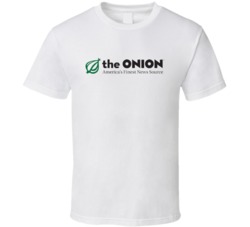 The Onion Americas Finest News Spurces Logo T Shirt
