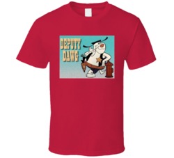Deputy Dawg Cowboy Dog T Shirt