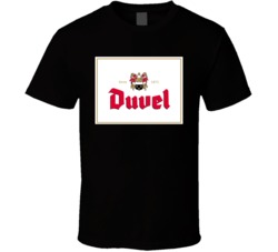 Duvel Belgian Golden Ale Beer Logo T Shirt