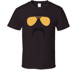 Super Troopers Big Face Shilouette T Shirt