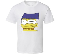 Marge Simpson Smush Smudge Face Homer T Shirt