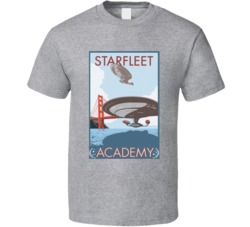 Star Trek Starfleet Academy T Shirt