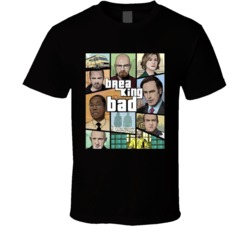 Breaking Bad Grand Theft Auto Gta T Shirt