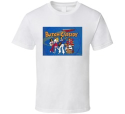 Butch Cassidy And The Sundance Kids Cartoon Band T Shirt