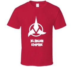Star Trek Klingon Empire Logo T Shirt