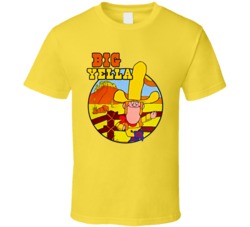 Big Yella Kellogg's Corn Pops Mascot T Shirt