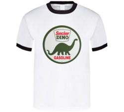 Sinclair Dino Gasoline Logo T Shirt
