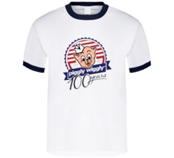 Piggly Wiggly 1916 100 Years Logo T Shirt