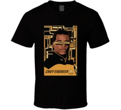Star Trek The Next Generation Tng Lt Commander Cheif Engineer Geordie 