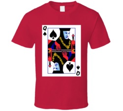 Star Trek The Next Generation Q Playing Card T Shirt
