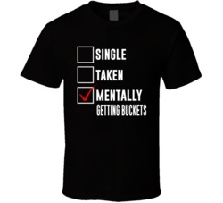 Mentally Getting Hoops Basketball T Shirt