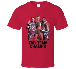 Dudley Boyz Tag Team Champs Wrestling Fan T Shirt