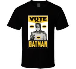 Vote For Batman Adam West T Shirt