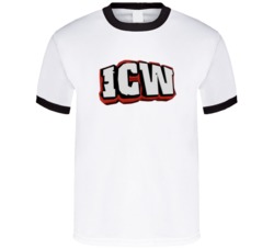 Intercontinental Championship Wrestling Icw Logo T Shirt
