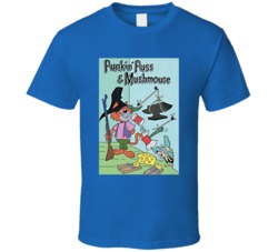 Punkin' Puss And Mushmouse Classic Tv Show Fan T Shirt