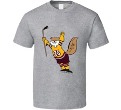 Minnesota Gopher Hockey Team Supporter T Shirt