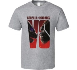 Godzilla Vs Kong Sci Fi Action Movie Fan T Shirt