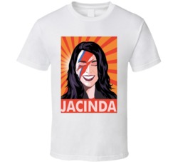 Jacinda Arden Rock Star New Zeland Prime Minister T Shirt