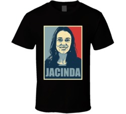 Jacinda Arden Hope Prime Minister New Zealand T Shirt