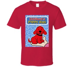 Clifford The Big Red Dog Puppy Days T Shirt