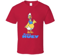 Baby Huey Retro Cartoon Character Fan T Shirt