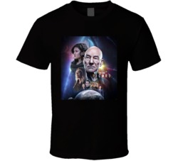 Star Trek Picard Sci Fi T Shirt