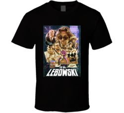 The Big Lebowski The Dude Walter Sobchak Donnie T Shirt