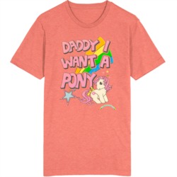Daddy I Want A Pony My Little Pony Cute T Shirt