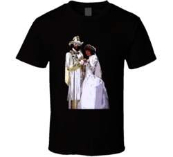 Randy Savage And Elizabeth Wedding Wrestling Fan Comic Style T Shirt