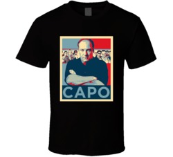 Sopranos James Gandolfini Capo Hope Style Tv Series Fan T Shirt